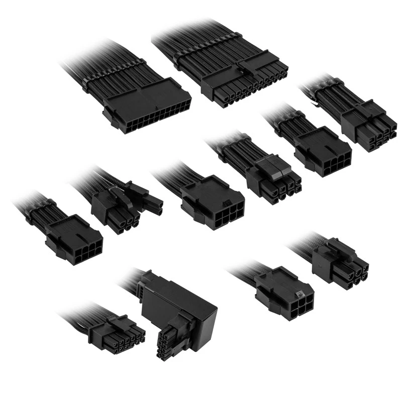 Prailginimo rinkinys Kolink Core Pro COREPRO-EK-12VT2-BLK 12V 2x6-pin juodas