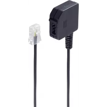 Telefoninis kabelis ShiverPeaks BS71041 0,2 m Juodas