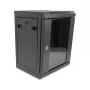 Rack spinta DeLOCK 43418 19 colių 12U aukščio juoda