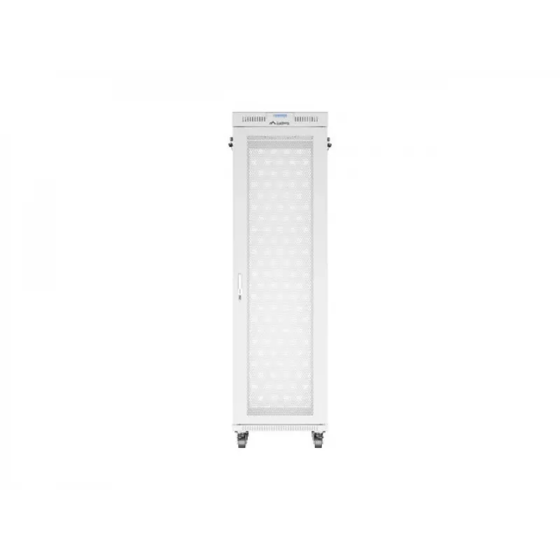 Stovo spinta LANBERG FF01-6842-23SL 42U 600x800 mm tinklinės priekinės ir galinės durys