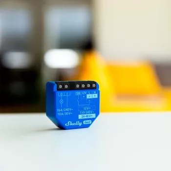 Shelly 1 Gen3 belaidis relejinis valdiklis su sausu kontaktu 16A, Wi-Fi