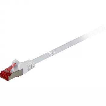 Tinklo kabelis Goobay CAT 6 Patch Cable RJ-45 Cat6 20m Baltas
