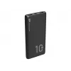 Nešiojamas įkroviklis Silicon Power QP15 10000 mAh, LiPo, 2x USB-A + 2x USB-C, Micro-USB įvestis, juodas