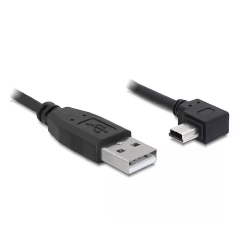 USB kabelis DeLOCK 82683 USB 2.0 3 m USB A / Mini-USB B juodas