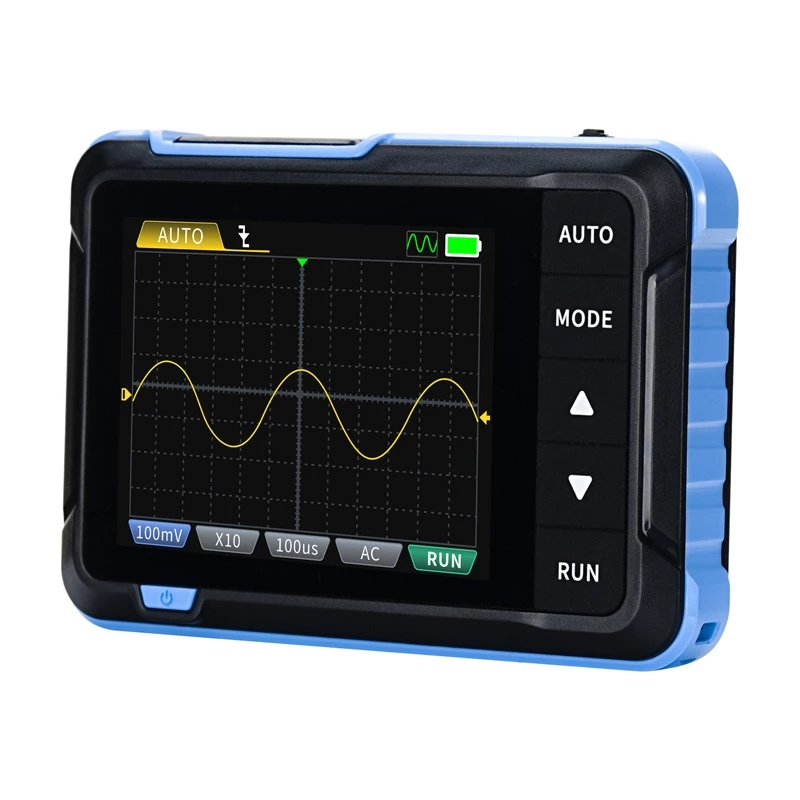Fnirsi DSO153 nešiojamas 2 viename mini osciloskopas ir signalų generatorius