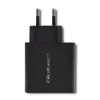 Maitinimo adapteris QOLTEC 51717 45W 20V 3A AC vidinis įkroviklis išmaniesiems laikrodžiams, juodas