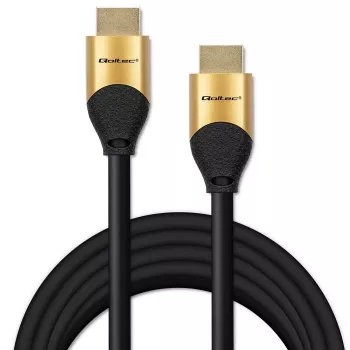 Qoltec 50357 HDMI kabelis 5 m HDMI A tipas (Standartinis) Juoda