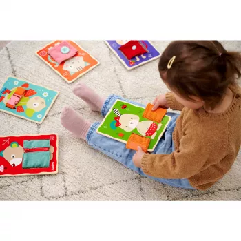 Lernbretter Textil, Skill Game 10 vnt.