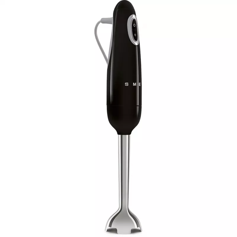 Panardintuvas Smeg HBF03BLEU — 700 W, 1,4 l indas, nerūdijančio plieno peilis, juodas