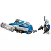 LEGO Star Wars „Kapitonas Reksas“ Y-Wing mikro naikintuvas – žaislinis laivas su minifigūrėle, 6+ metų berniukams