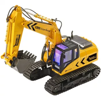 Revell Digger 2.0 - Ekskavatorius - Elektrinis variklis - 1:16 - Paruoštas važiuoti (RTR) - Juoda - Geltona - Digger 2.0 (24924)