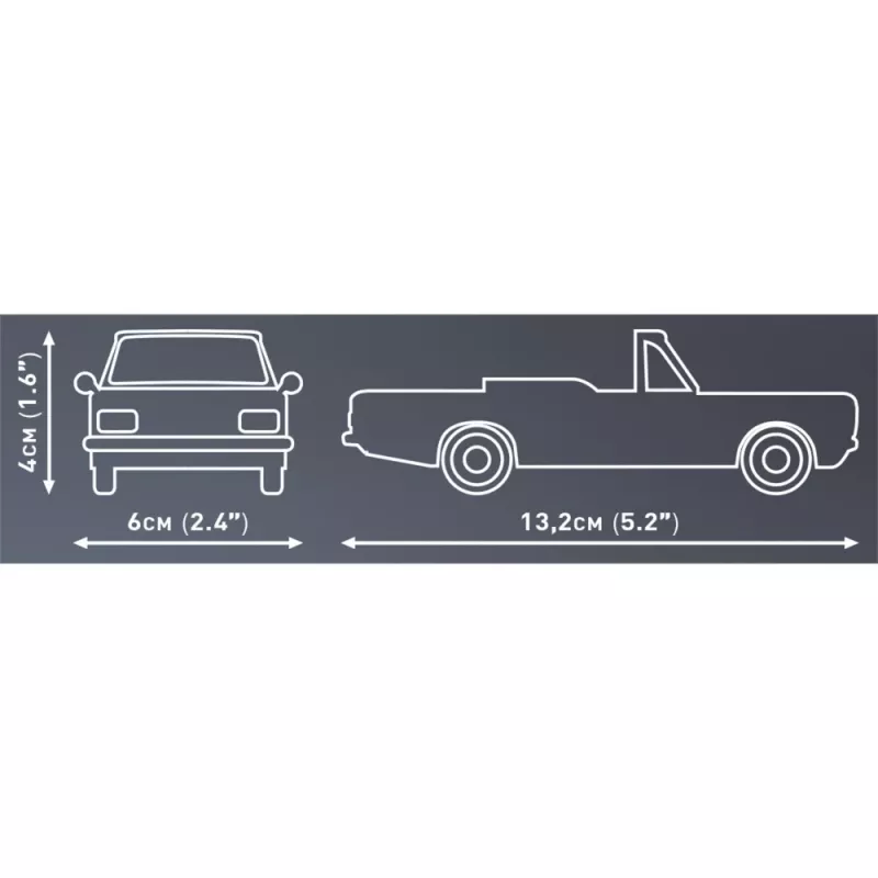 Cobi konstruktorius Opel Rekord C 1700 L kabrioletas modelio rinkinys, mastelinis modelis