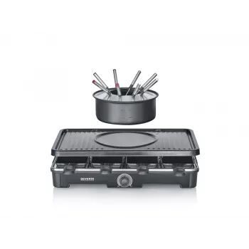 Raclette kepsninė Severin RG 2347 8 asmenims 1400 W juoda