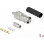 BNC lizdas gofravimui RG-174 RG-316 DeLOCK 90014