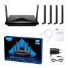 Stalinis maršrutizatorius Cudy P5 — Dviejų juostų „Wi‑Fi 6“, 5G Sub6, dvi „NanoSIM“ kortelės, „Gigabit Ethernet“, 6 nuimamos antenos, 256 MB RAM
