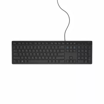 Laidinė USB klaviatūra Dell KB216 vokiškas išdėstymas juoda