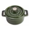 Staub 40509-804 mini cocotte 10 cm baziliko žalio ketaus