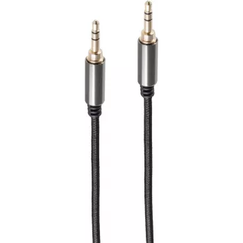 Garso kabelis 3.5 mm ShiverPeaks BS20-30025 1 m juodas