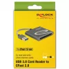 Card Reader DeLOCK 91525 USB 3.2 Gen 1 pilka