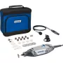 Rotacinis daugiafunkcis įrankis Dremel 3000, 130 W, 230 V, rankinis rotacinis įrankis pjovimui, šlifavimui ir poliravimui