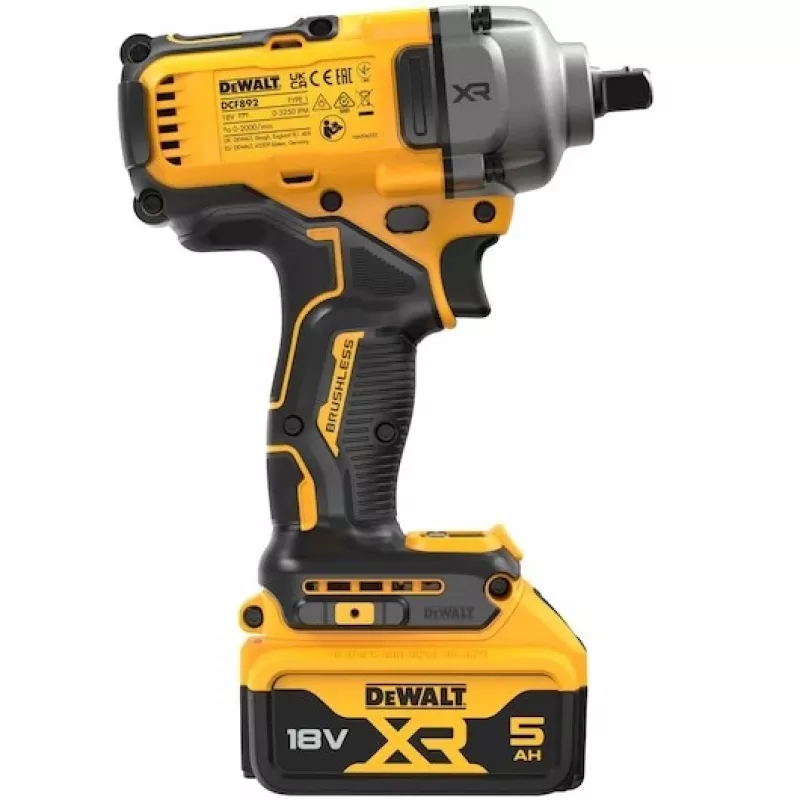 Atsuktuvas su smūginiu mechanizmu DeWalt DCF892P2T-QW