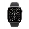 Išmanusis laikrodis Apple Watch Series 11 GPS + Cellular 42mm Slate Titanium korpusas Black Sport Band M/L