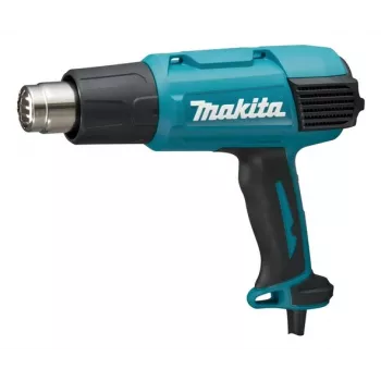 Pistoletas karšto oro Makita HG6031VK 500 l/min 600 °C 1800 W Juodas, Mėlynas
