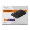 Qoltec 52274 M.2 SSD diskų dokavimo stotelė | NVMe | SATA | USB-C | DVIEJŲ 2 x 2TB