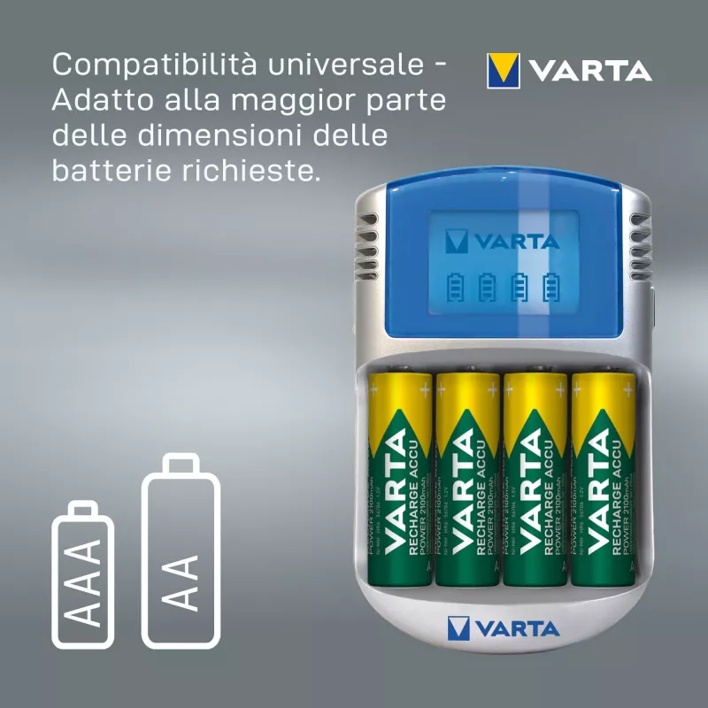 Įkroviklis baterijoms Varta POWERLCD