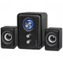 DEFENDER V11 11 W laidiniai 2.1 staliniai garsiakalbiai, USB 5 V, juodi