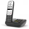 Gigaset A690A – analoginis/DECT telefonas – belaidė rankinė – laisvų rankų sistema – 100 įrašų – juoda (S30852-H2830-B101)
