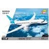 Konstruktorius Cobi Boeing 737-8 – 340 detalių, rekomenduojamas amžius 7+, mėlynas ir baltas