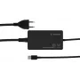 Cablexpert NPA-AC-PDQC65-01 65 W PowerDelivery GaN USB Type-C greitas įkroviklis, juodas
