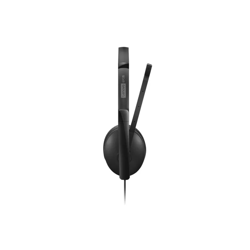 Lenovo 4XD1P83425 ausinės / headset, laidinės, ant galvos, skambučiams / muzikai, USB-A, juodos