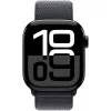 Apple Watch Series 10 GPS 42mm Jet Black Aliuminio Korpusas su Ink Sport Loop