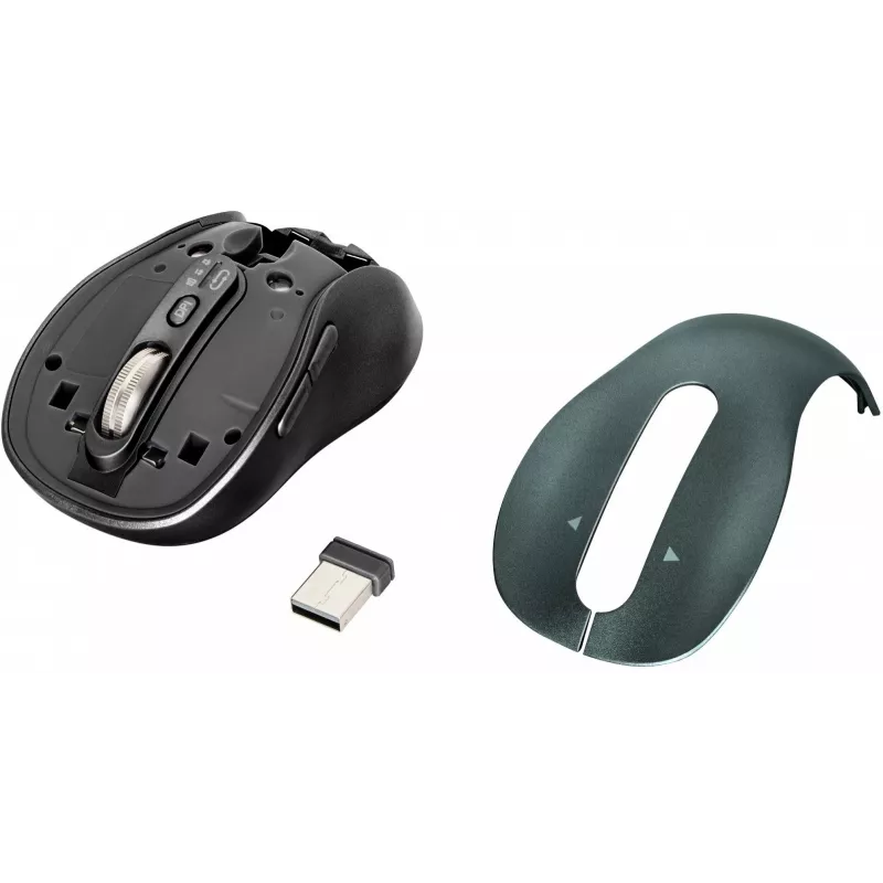 Belaidė pelė YENKEE YMS 2010BK GYRO Dual, Bluetooth + USB 2.4 GHz