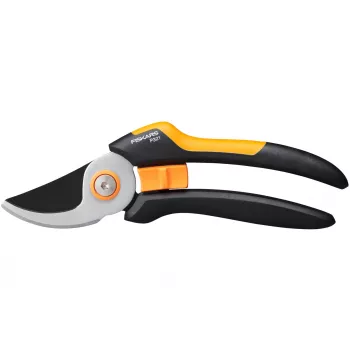 Fiskars Solid M P321 genėjimo žirklės Bypass juoda, oranžinė