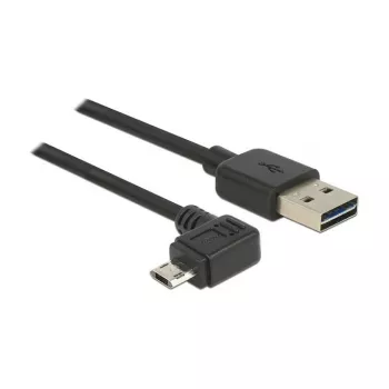 USB kabelis DeLOCK 83854 USB 2.0 3 m USB A – Micro-USB B juodas