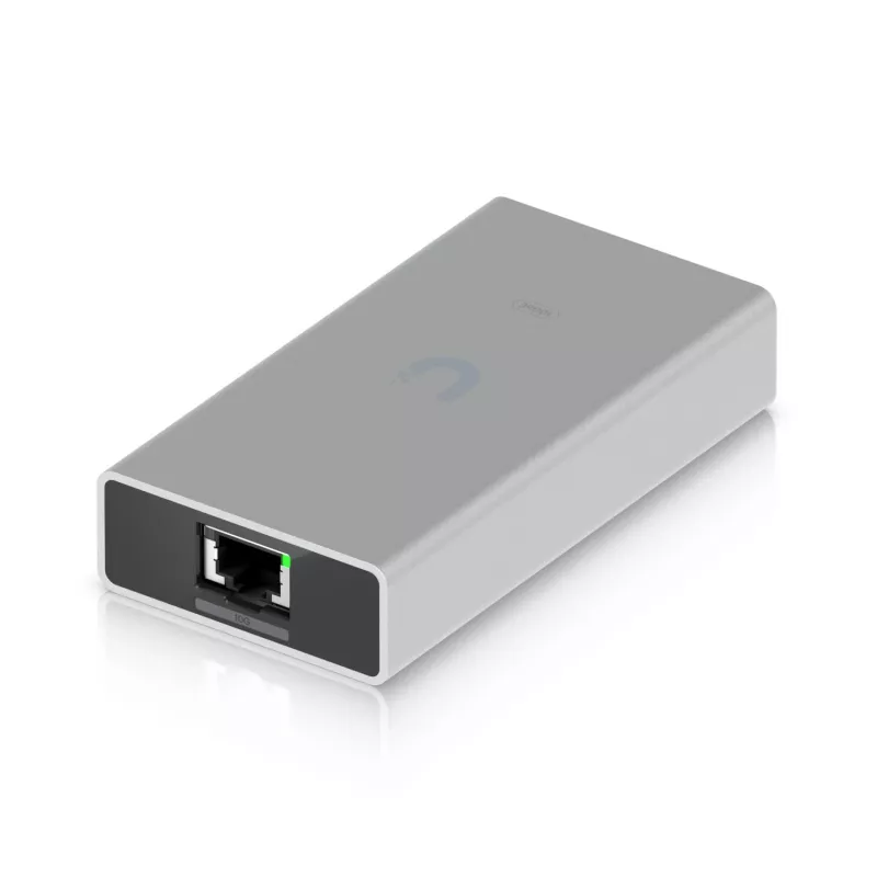 Ethernet adapteris UBIQUITI UACC-Adapter-RJ45-USBC-10GE, USB‑C į RJ45, 10 Gbps, juodas/pilkas