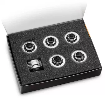 EK Water Blocks EK-Quantum Torque HDC 16 – 6 vienetų pakuotė, sidabrinė