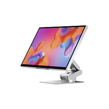 Alogic ASPEKT Touch 32 UHD Matt Dock Monitor sidabrinis