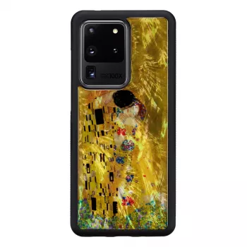 Apsauginis dėklas iKins Samsung Galaxy S20 Ultra — Black Kiss dizainas