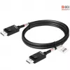 Club 3D CAC-1091 DisplayPort 2.1 kabelis, VESA DP80 sertifikuotas, dvikryptis, 4K120Hz / 8K60Hz / 10K30Hz, kištukas–kištukas, 1,2 m