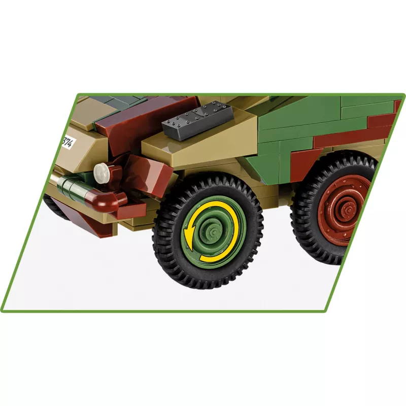 Cobi Historical Collection II pasaulinio karo SD.Vehicle 234/2 Puma modelis, įvairiaspalvis