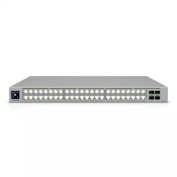 Ubiquiti ECS-48-POE (2150 W) ĮMONĖS KLASĖS 48 PŲ LAYER 3 ETHERLIGHTING POE+++ PERJUNGIKLIS, 10 GbE RJ45, 25G SFP28