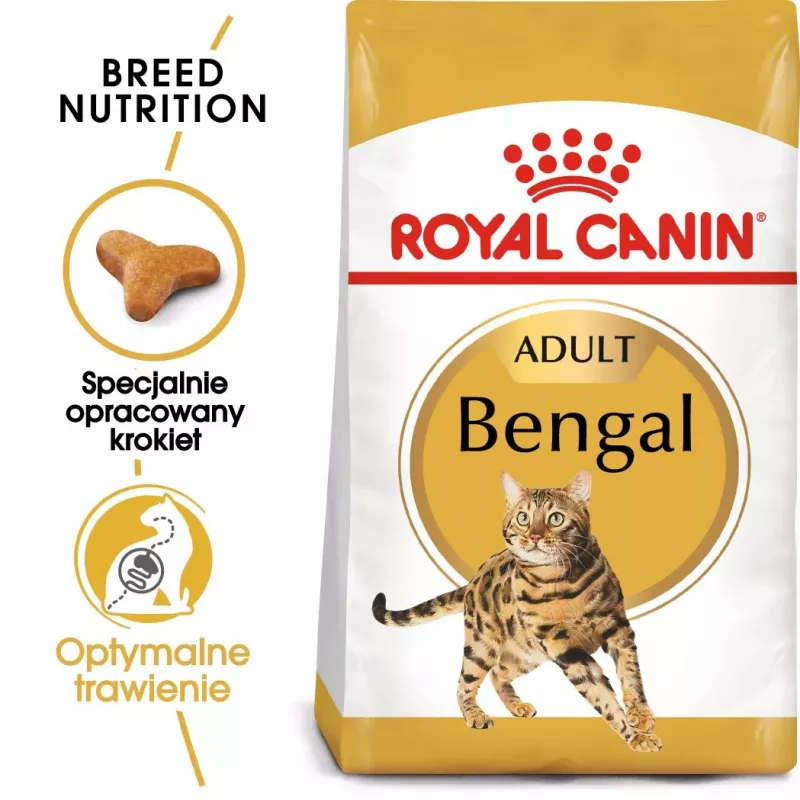 Royal Canin Bengal Adult sausas kačių maistas, 2 kg, paukštiena ir daržovės