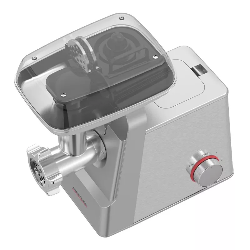 Mėsmalė GASTROBACK 41407 – 2100 W, nerūdijančio plieno korpusas, 2,5 kg/min našumas