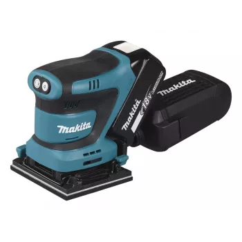 Makita DBO480Z nešiojamasis šlifuoklis Atsitiktinis orbitinis šlifuoklis 14000 OPM Juoda, Mėlyna 210 W