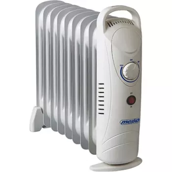Mesko Home MS7805 Alyvinis elektrinis šildytuvas 1000 W Baltas