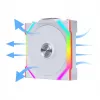 Lian Li UNI FAN SL Wireless 120 ARGB Reverse Blade White 3 vnt. pakuotė